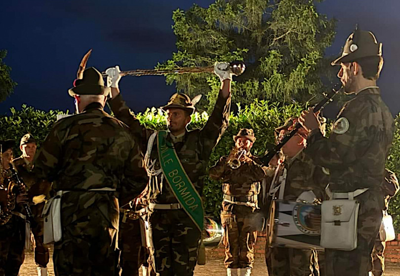 Il 55° raduno sezionale degli Alpini a San Salvatore